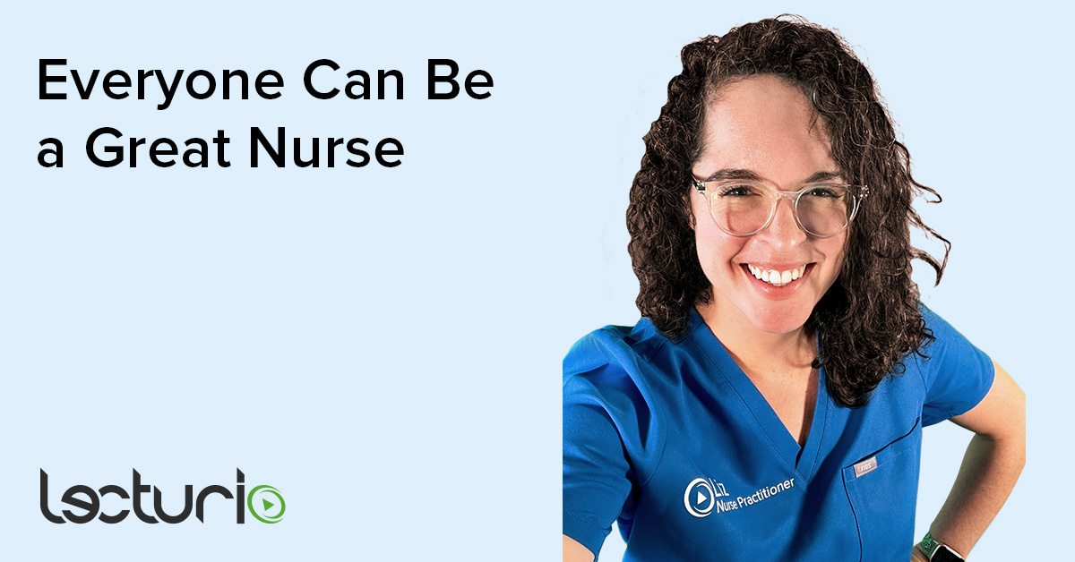 Lecturio Nursing L Nurse Liz L Everyone Can Be A Great Nurse