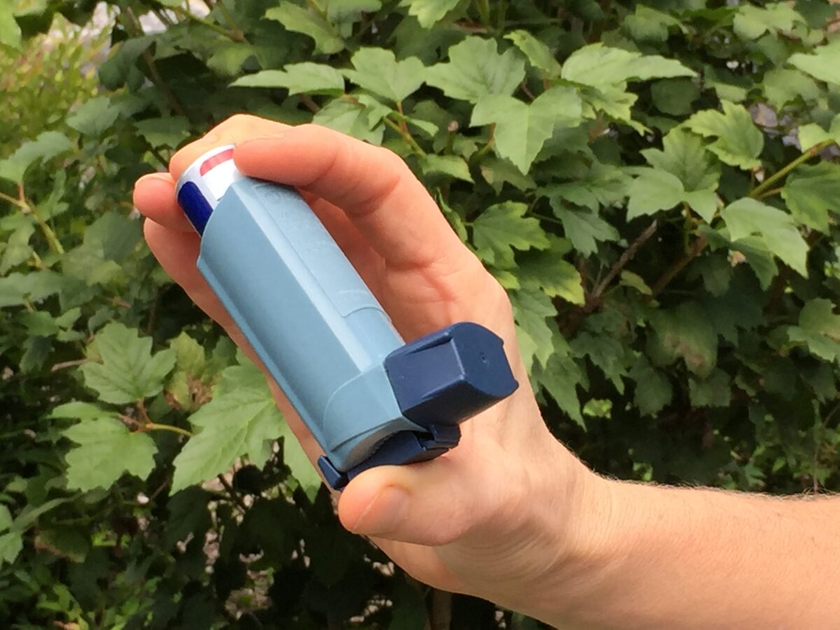 Inhalador de asma