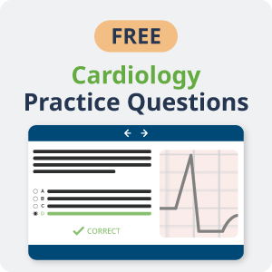 Cardiology resource package practice questions