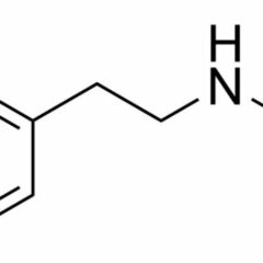 Chemical structure of phenelzine