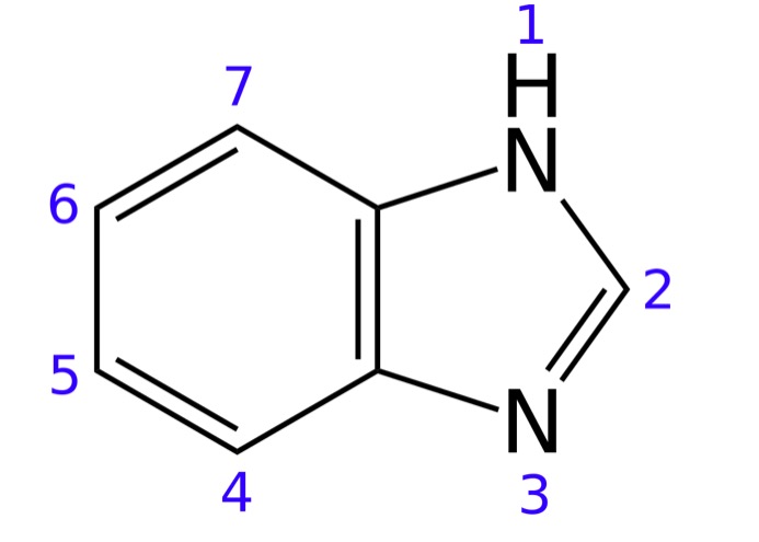 Formula of benzimidazole