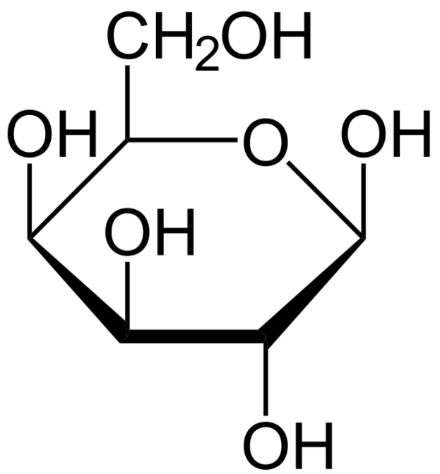 chemical structure of galactose