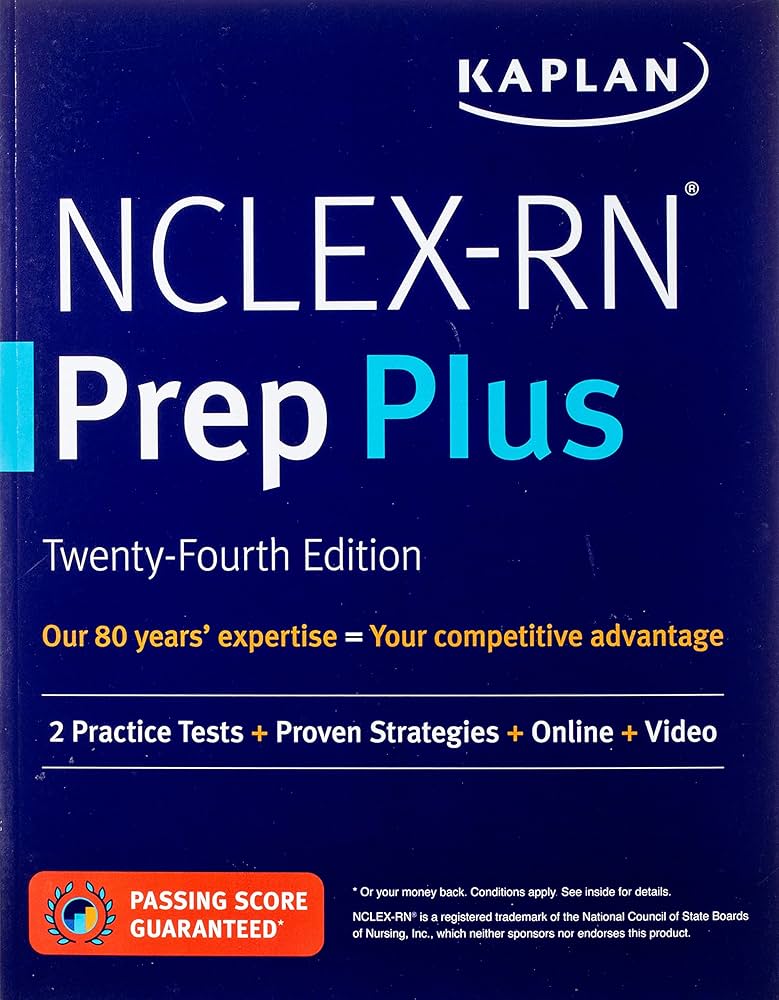 Book cover for: kaplan nclex-rn prep plus