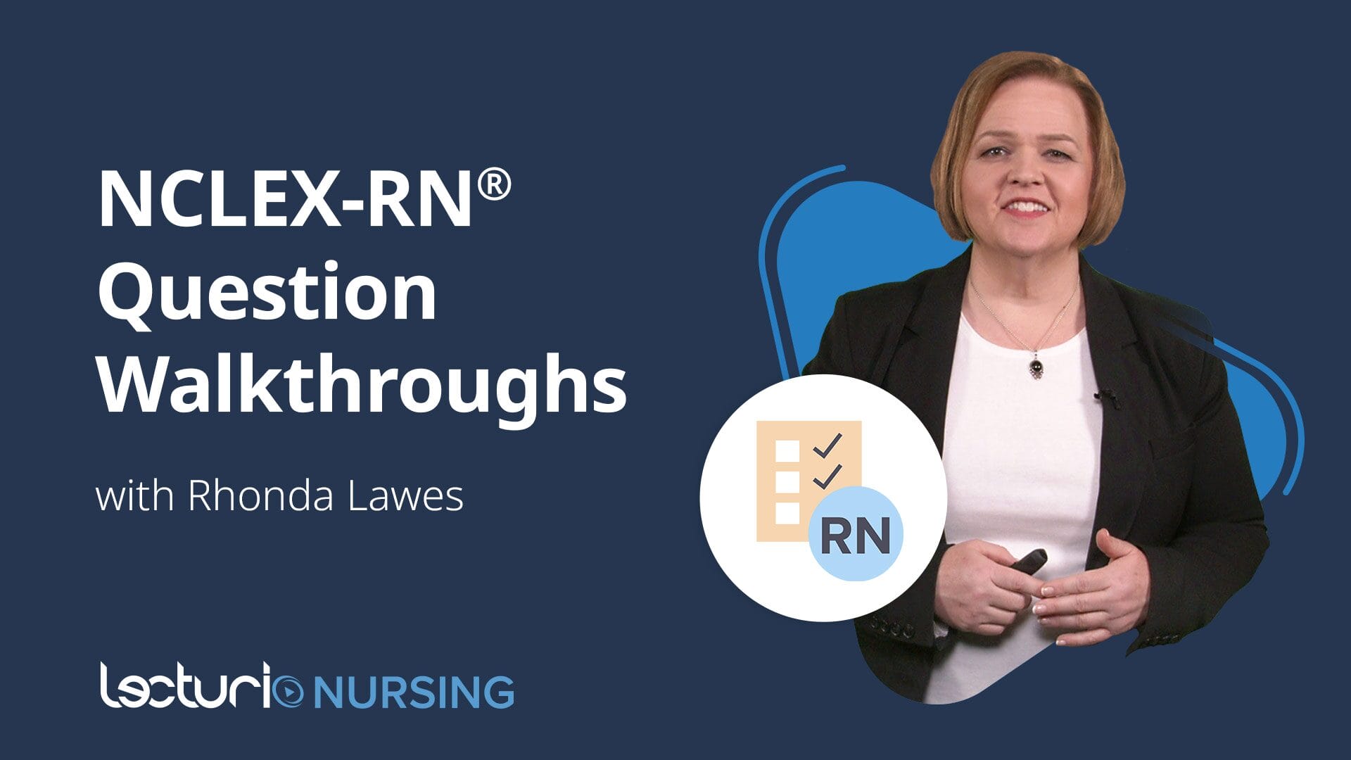 Thumbnail image for lecturio's nlcex-rn question walkthrough course