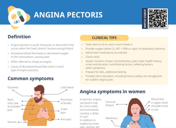Thumbnail of Lecturio's Angina Pectoris Cheat Sheet