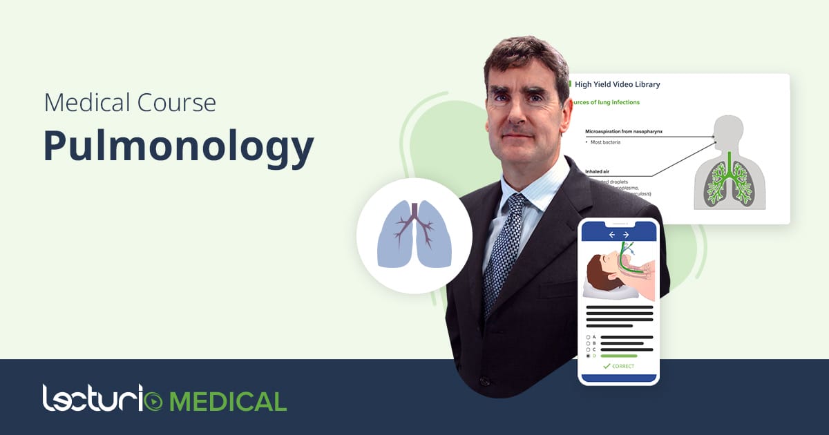 Online Pulmonology Course Videos And Qbank Lecturio