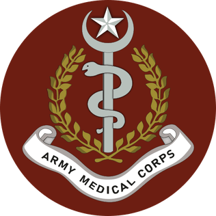 Pakistan army medical corps Logo for army medical corps
