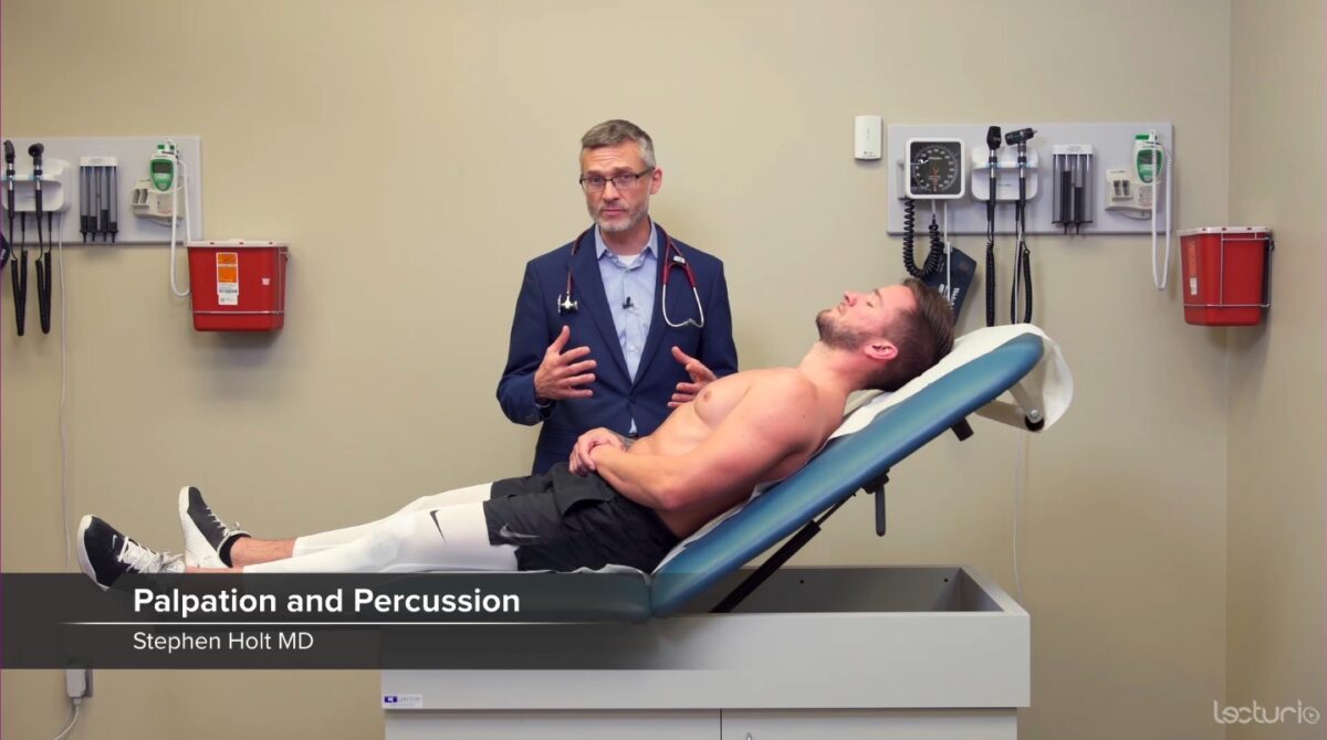 Palpation and percussion of the heart Palpation and percussion of the heart
