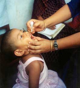 Poliodrops vaccine poliovirus