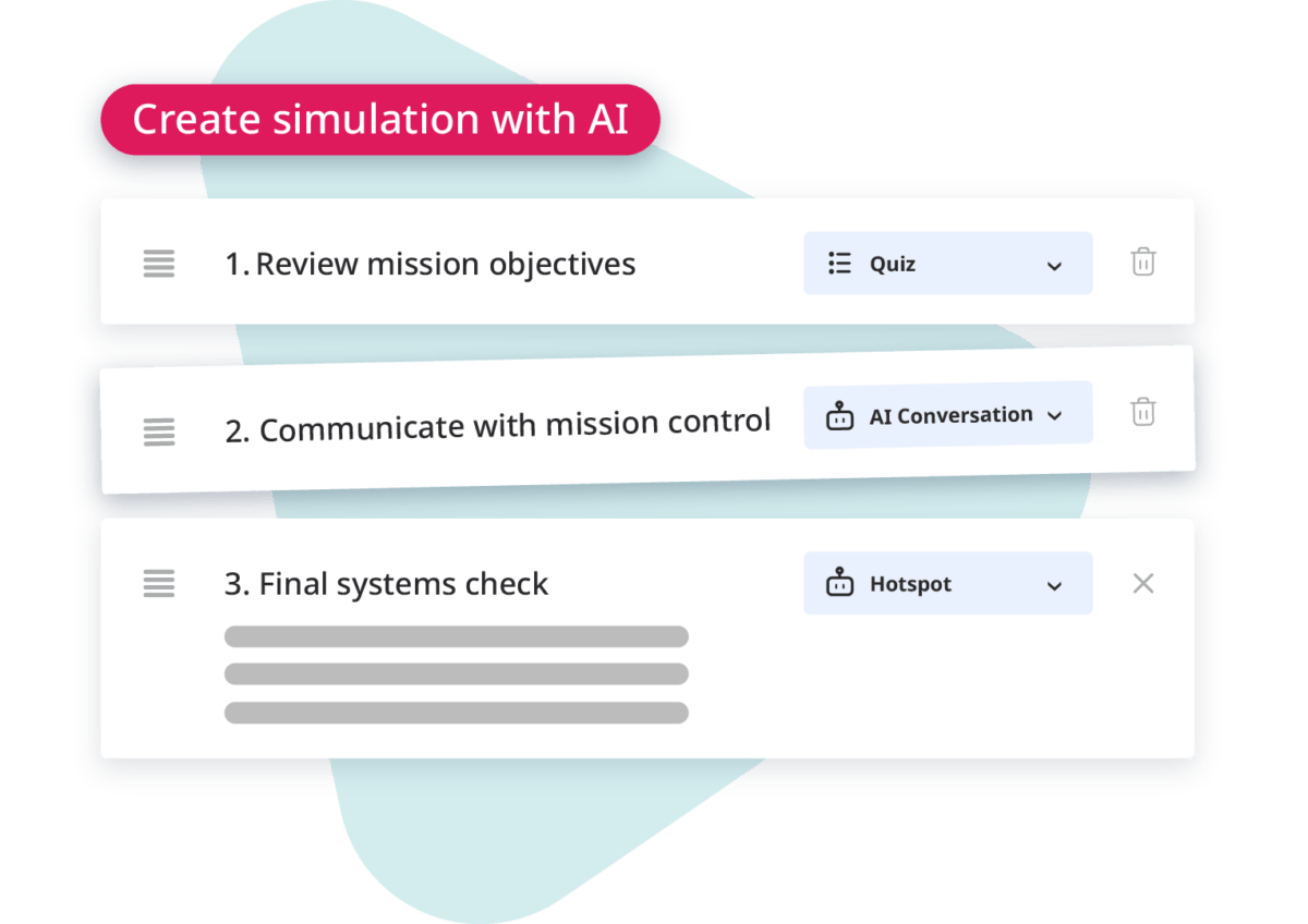 Simauthor simulations created with ai