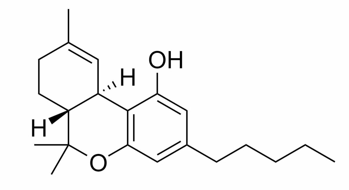 Structure of thc
