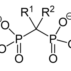 Structure of bisphosphonate