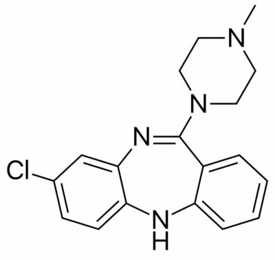 Structure of clozapine