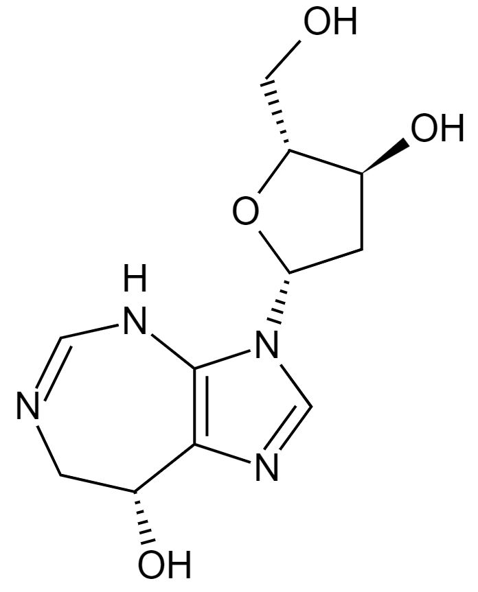 Structure of pentostatin