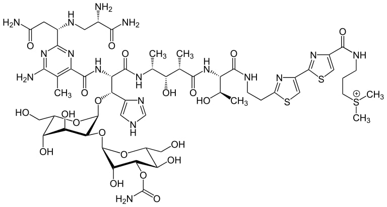 Structure of bleomycin