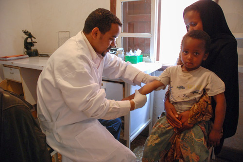 Giz2009 ethiopia health michael tsegaye vaccination
