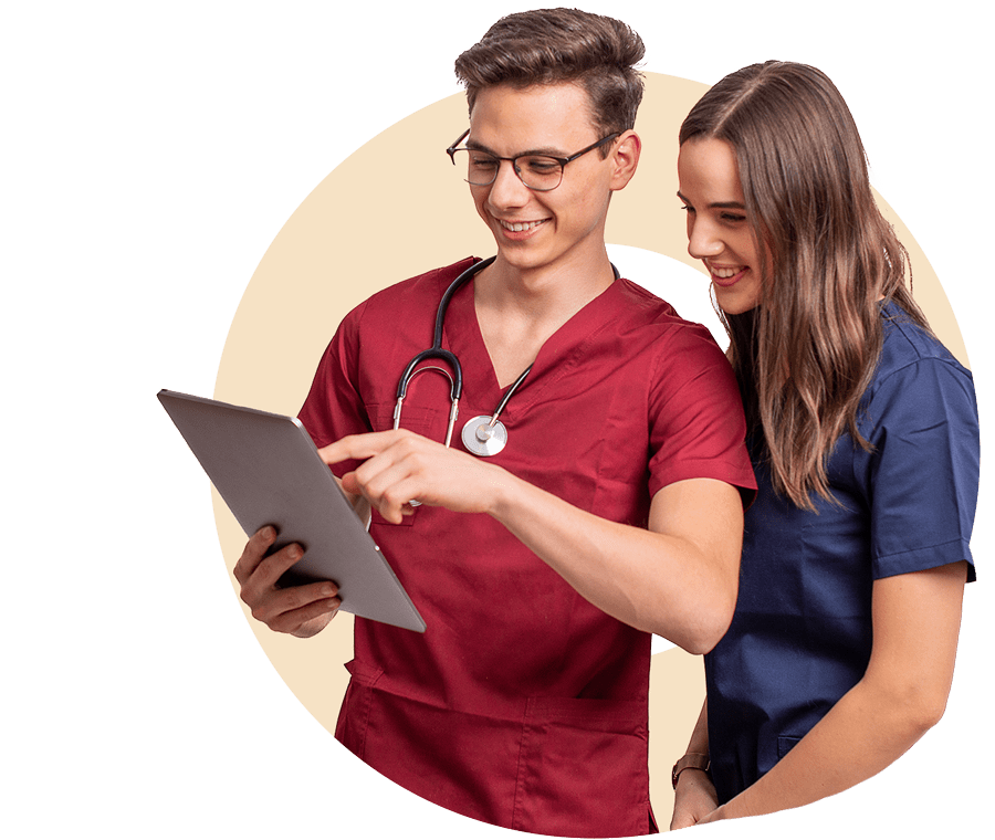 Header image circle pre med min Header image circle pre med min